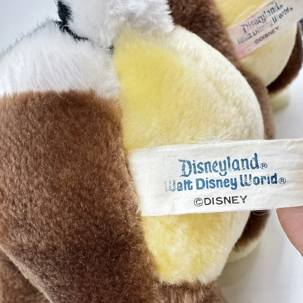 Walt Disney World‎ Disneyland Chip And Dale Chipmunks Vintage Plush Figures Lot